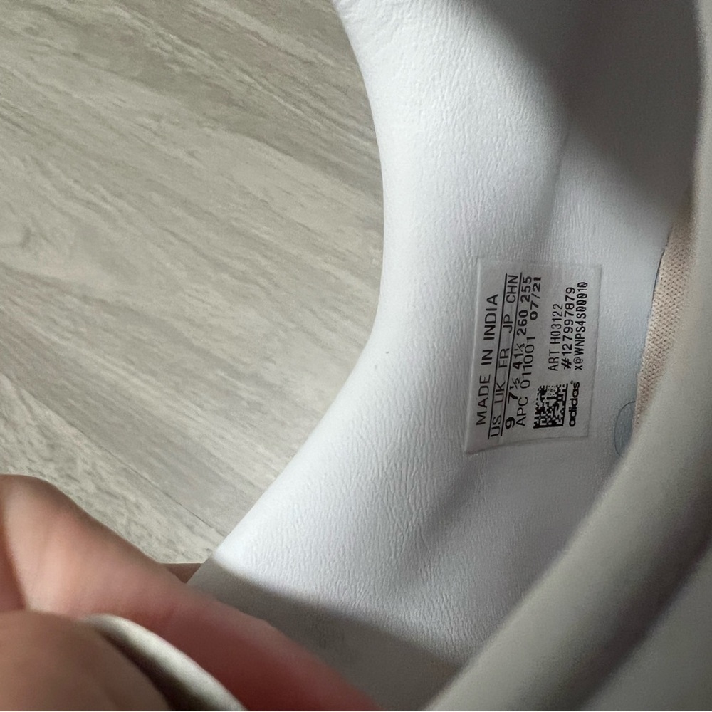 Adidas White and tan Casual Shoes - Picture 4 of 6